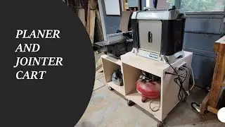 Planer and Jointer Cart | One Sheet of Plywood