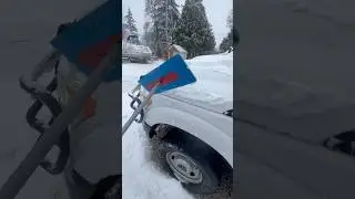 Awesome SNO BRuM 💙❄️ #winter #snow #snowshovel