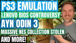 Another Big Win for RPCS3, Massive NES Game Collection Stolen, AYN Odin 3, Lenovo Speaks Up and more