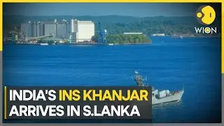 INS Khanjar gets customary welcome at Trincomalee port | Latest World News | WION