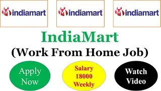 Indiamart Work From Home Job || Freelancer Job || 12th Pass Job || Fresher Job ||