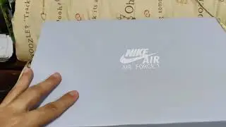 Nike Air force 1 skeleton orange