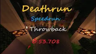 HiveMC - Deathrun Speedrun - Throwback 0:53.708 (World Record!!) ~ gomer10
