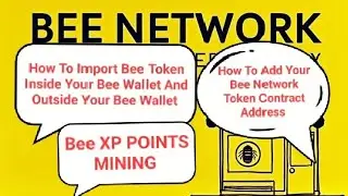 Листинг и вывод средств Bee Network: Миграция | Как импортировать или добавить адрес контракта то...