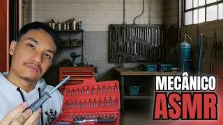 ASMR ROLEPLAY MECÂNICO - Te ensinando a trabalhar na oficina (PT-BR)