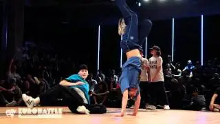 Movie1 & Tania (Lunatiks) vs Boom Boom | Bgirl Final | EUROBATTLE 2011