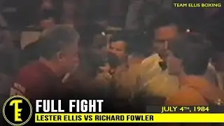 YOUNG LESTER WINS VIA KO - LESTER ELLIS VS RICHARD FOWLER - FULL FIGHT