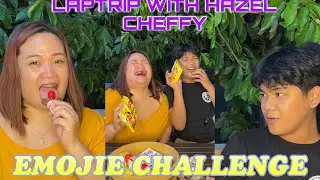 EMOJIE CHALLENGE with HAZEL CHEFFY(GRABE LAPTRIP!!)