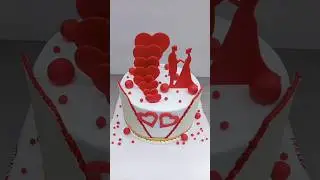 wedding couples cake#shortsfeed#vk cake video