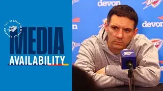 Coach Daigneault on OKC's offensive execution | Postgame Media | January 19, 2026
