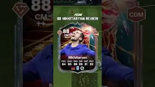 88 Mkhitaryan Review in FC 26, not the best ATM but I see evo potential 👀👀#shorts #fc26 #sbc #review