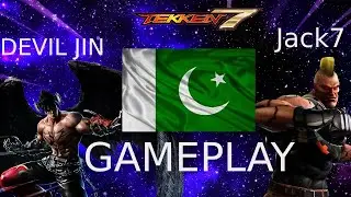 TEKKEN7 {DEVIL JIN VS JACK 7}GAMEPLAY