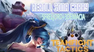 Tập sự TFY.3: REROLL SONA CARRY ai ngờ cuối game B&Ugrave;NG NỔ với BRAUM 3saoX MF 3sao|ĐTCL TFT Mobile 16