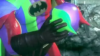 Rainbow Batman AK suit-up