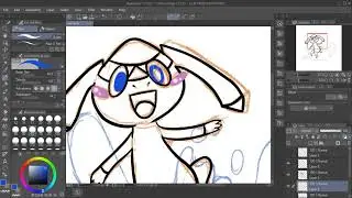 Splashing Helioptile | Pokemon | Speedart