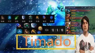 Timado Morphling Carry Gameplay Patch 7.31b - Dota 2 Full Gameplay Player Perspective