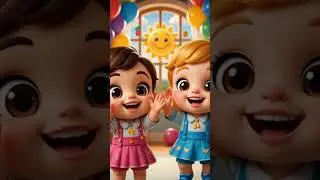 Happy Birthday Song for Kids 🎂 | 3D Cartoon Birthday Song Hindi | Kids Rhymes #shorts