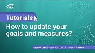 How to update your Goals and Measures