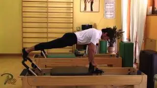 Esercizi Pilates - Reformer Avanzato - Balance Control Front