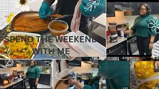 SPEND THE WEEKEND WITH ME | FIGURING OUT MY NEW LIFE IN CANADA | MEAL PREP FOR THE WEEK!!!!