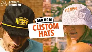 Oso Rojo 5 Panel & Custom Bucket Hat Collection: Merch In Style by Anthem Branding