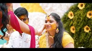 Akhil Teja & Nivedhitha Haldi Teaser