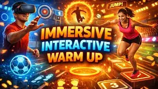 Immersive interactive warm up #viral #growth #warmup #animation 