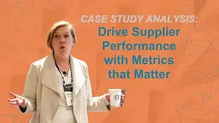 Drive Supplier Performance with Metrics that Matter