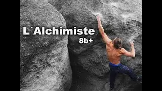 Jonas Winter in Fotainebleau - L'Alchimiste 8b+ and more