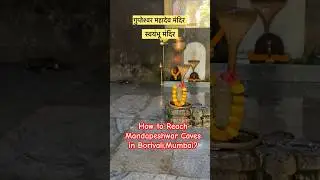 HOW TO REACH MANDAPESHWAR CAVES IN BORIVALI MUMBAI?#mumbaimandir #mumbai #mumbaivlog #travel #status