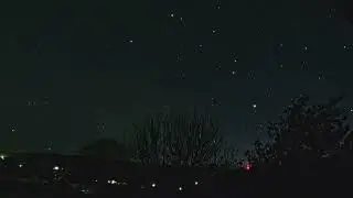 4K North Star Rotation & Milky Way Time Lapse - February 11, 2024