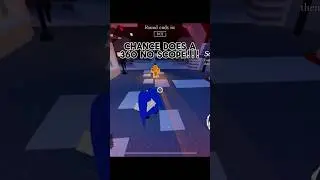 CHANCE DOES A 360 NO SCOPE #roblox #forsaken #subscribe #like #viral #chance #360 #noscope #funny