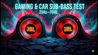 ULTIMATE GAMING & CAR SUB-BASS CHALLENGE | 25Hz&ndash;70Hz Test