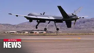 Russian fighter jet forces down US drone over Black Sea