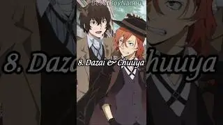 Top 10 BEST ANIME DUO'S CHARACTER'S #top10 #anime #animelist #bestcharacter #duos #animeduo