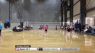 Apex 15-1 vs Club Unite 15