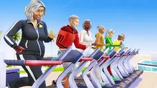 Я заставлял людей бегать на беговых дорожках до самой смерти — The Sims 4