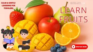 Calm & Low-Stimulation Fruit Learning for Toddlers | Calm Kids Network