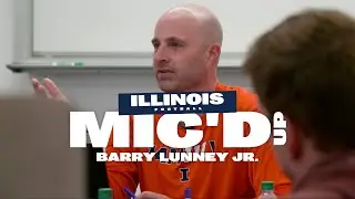 Illini Football | Barry Lunney Jr. Mic'd Up