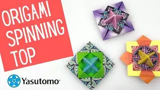 Easy Origami Spinning Top
