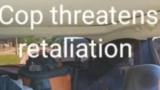 I.D. refusal. Retaliation Threat From Butthurt Waterloo Cop.