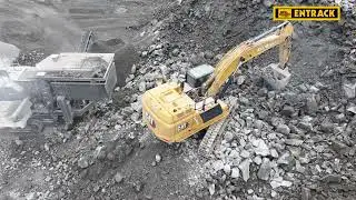 Cat 352 with MITO bucket and Starmet tooth system