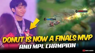 DONUT is NOW an MPL CHAMPION and a FINALS MVP . . . 😮