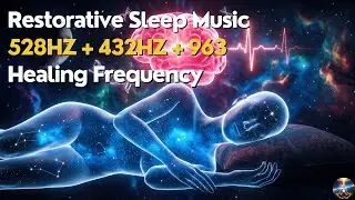 528Hz + 432Hz + 963 | Deepest Healing: Restorative Sleep Music - Healing Frequency