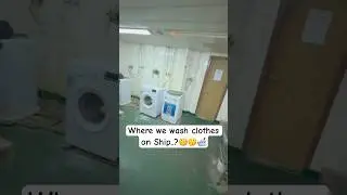 Ship laundry 🧺 #merchantnavy #shiplife #seaman #sea #ocean #navy