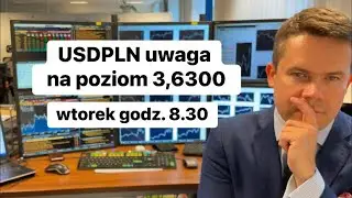 O znaczeniu poziomu 3,6300 na USDPLN