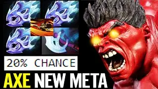 AXE 3x Moonshard + Manta! WTF 600AS Nonstop Helix NEW META Craziest Dota 2 Pro Carry Guide