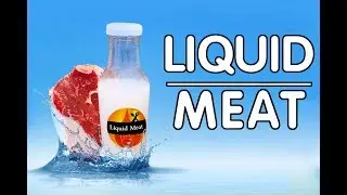 LIQUID MEAT (how it's made) AT HOME - Meat that you can DRINK! -- Spoon and Paw, #4