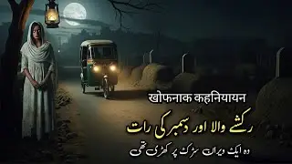 A Terrifying Scary Story Of Rickshaw Driver in Winter Nights|Horror Stories Urdu|Sachi Kahaniyan 