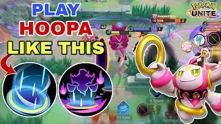 This is the Right Way to Play HOOPA | Pokemon Unite HOOPA Gameplay |
